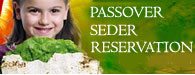 Passover Seder Reservations