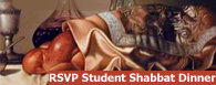 RSVP Student Shabbat Dinner
